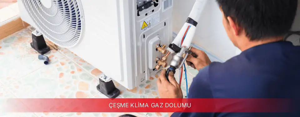 Çeşme İlçemi Dijitsu Klima Gaz Dolumu
